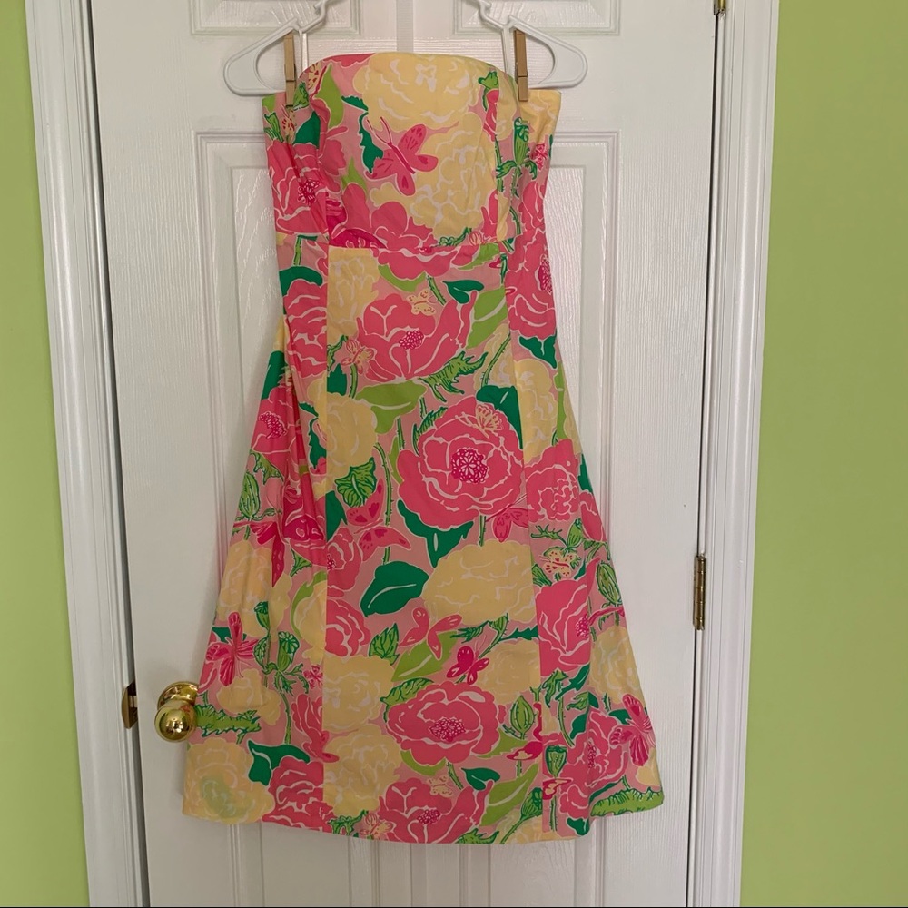 White tag Lilly Pulitzer Sabrina dress sz 8